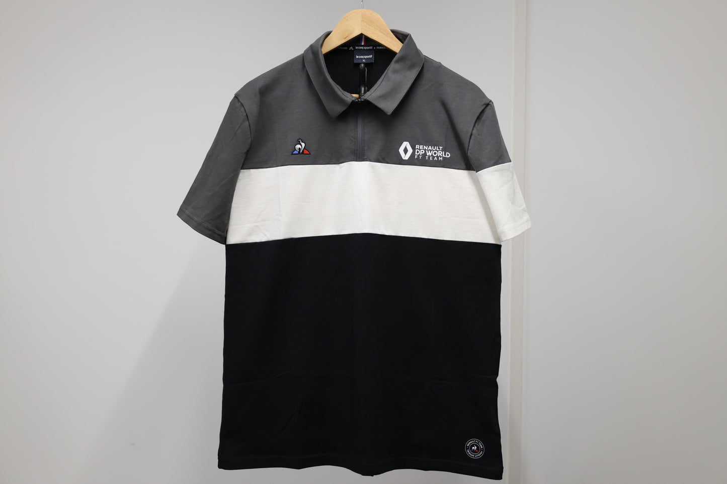 VET4 Polo zippé RENAULT F1 Taille XL Coq sportif