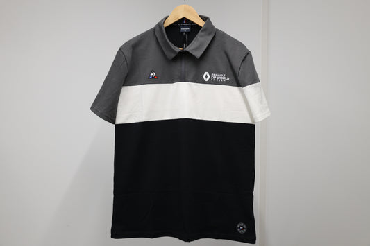 VET4 Polo zippé RENAULT F1 Taille XL Coq sportif