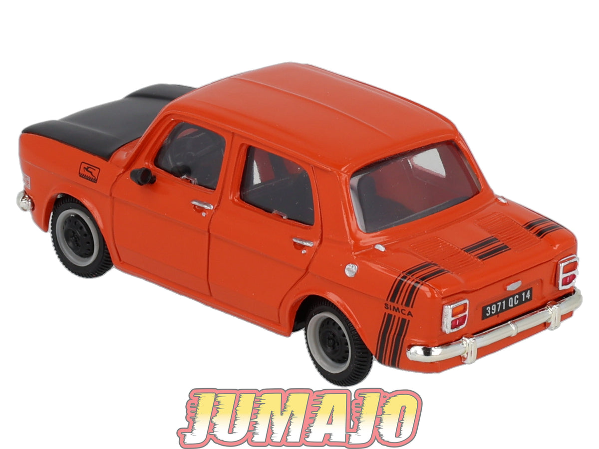 VF116 Voitures Françaises 1/43 NOREV SIMCA 1000 Rallye 1 1970