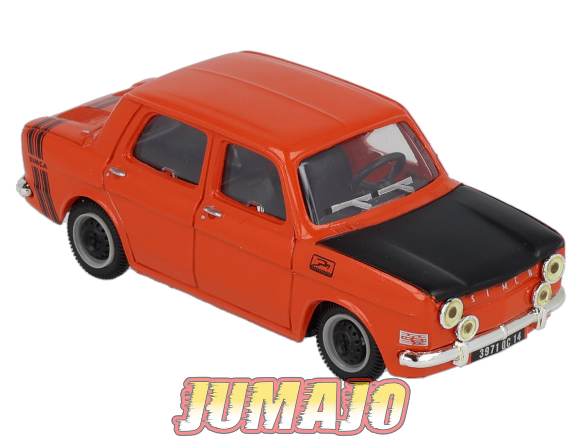 VF116 Voitures Françaises 1/43 NOREV SIMCA 1000 Rallye 1 1970