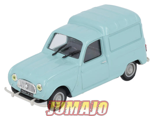 VF19 Voitures Françaises 1/43 NOREV : RENAULT 4 F4 Fourgonnette (bleu clair)