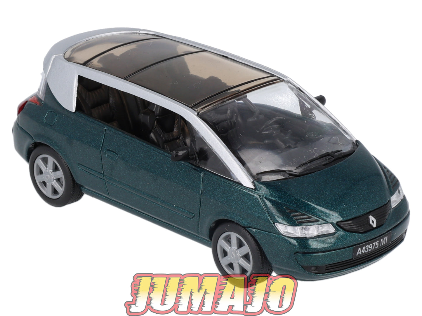 VF15 Voitures Françaises 1/43 NOREV : RENAULT AVANTIME (vert toit gris métal)