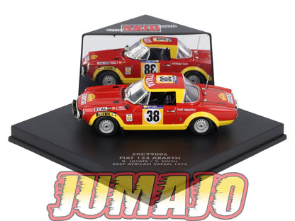 VIT106 Voiture 1/43 VITESSE : FIAT 124 Abarth 1974 SKC99006 R.Ulyate