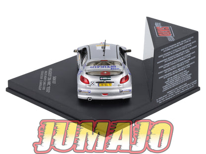 VIT107 Voiture 1/43 VITESSE : PEUGEOT 206 Esso Monte Carlo SKM107 2000 F.Delecour