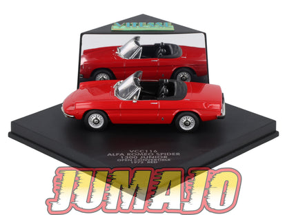 VIT116 Voiture 1/43 VITESSE  ALFA ROMEO Spider 1300 Junior VCC116 1972