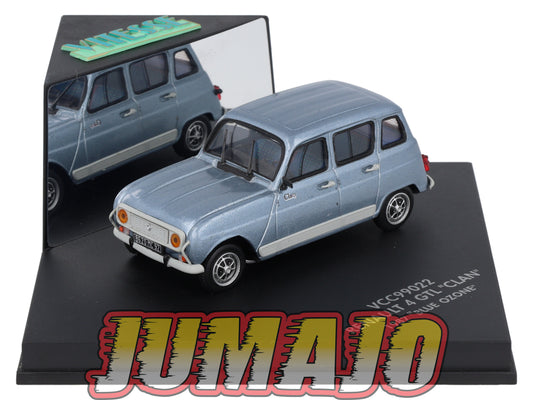 VIT122 Voiture 1/43 VITESSE  : RENAULT 4 GTL Clan 1987 VCC99022