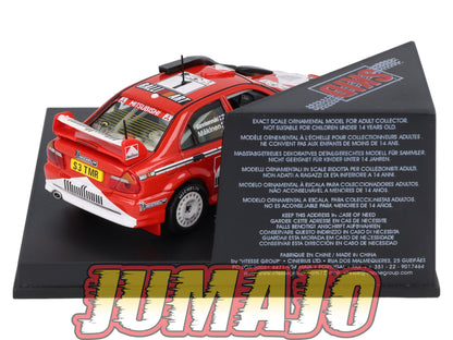 VIT125 Voiture 1/43 VITESSE : MITSUBISHI Lancer EVO VI SKM125 2000 T.Makinen