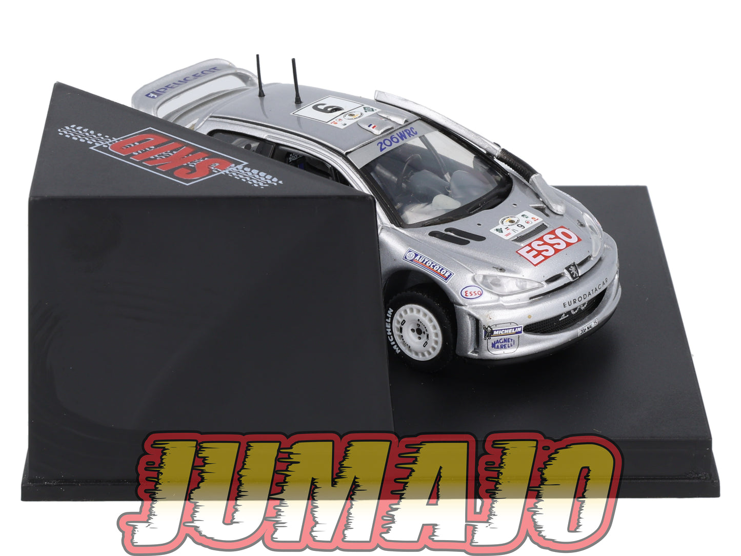 VIT129 Voiture 1/43 VITESSE : PEUGEOT 206 SKM129 Rallye 2000 G.Panizzi