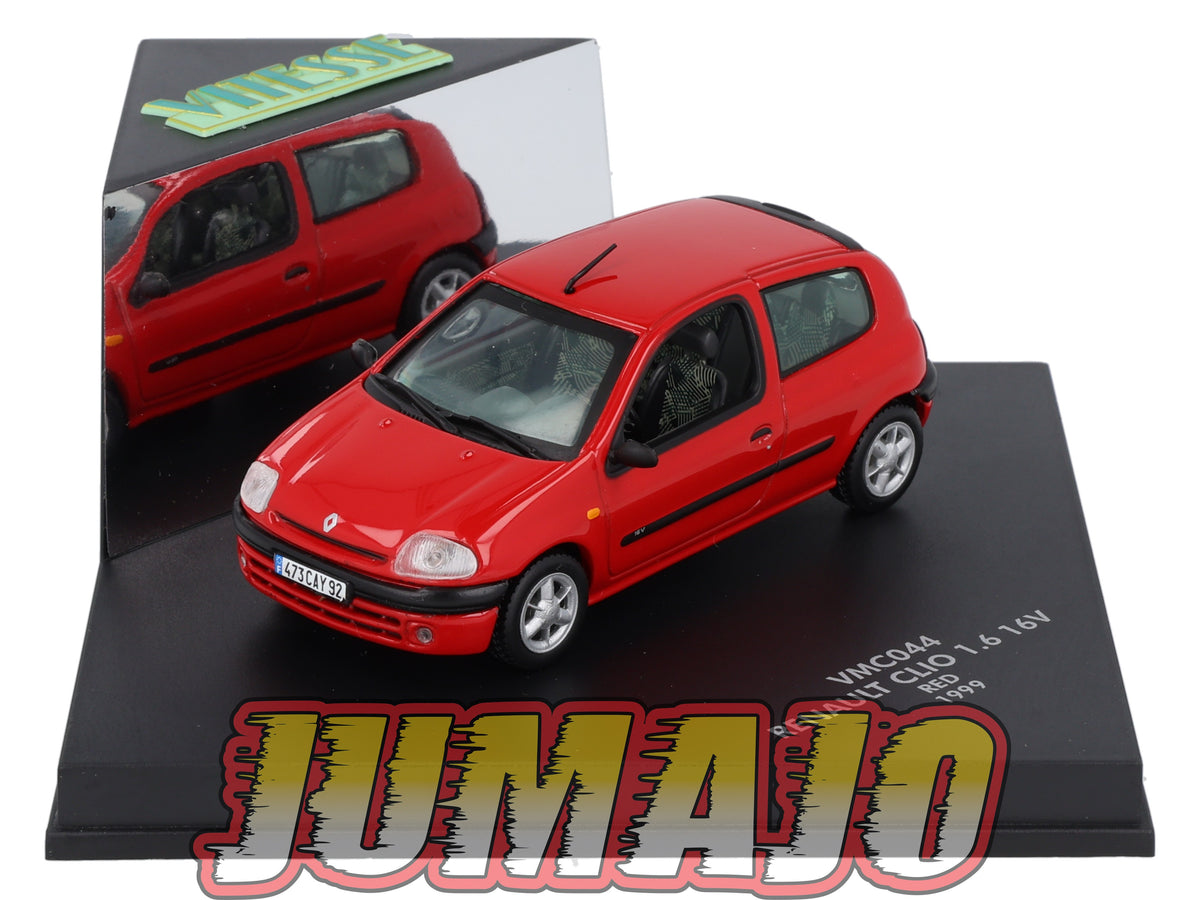 VIT44 Voiture 1/43 VITESSE : RENAULT Clio II 1.6 16V 1999 VMC044