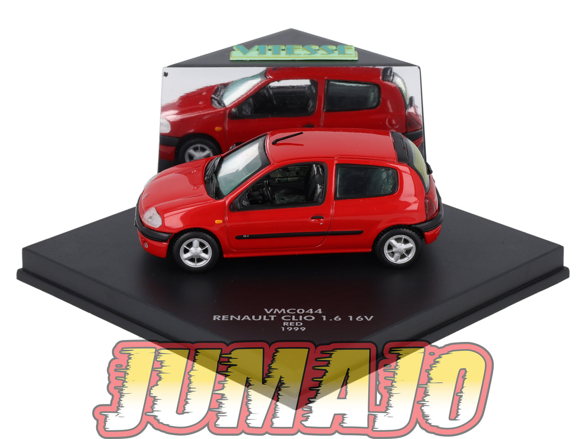 VIT44 Voiture 1/43 VITESSE : RENAULT Clio II 1.6 16V 1999 VMC044