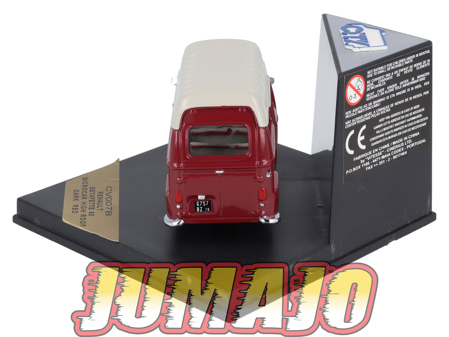 VIT7 Voiture 1/43 VITESSE : RENAULT Estafette 60 CV007B OCCASION
