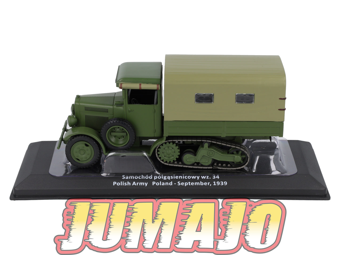 VM100 Voiture 1/43 IXO Altaya Militaires Samochód półgąsienicowy wz. 34 Pologne 1939