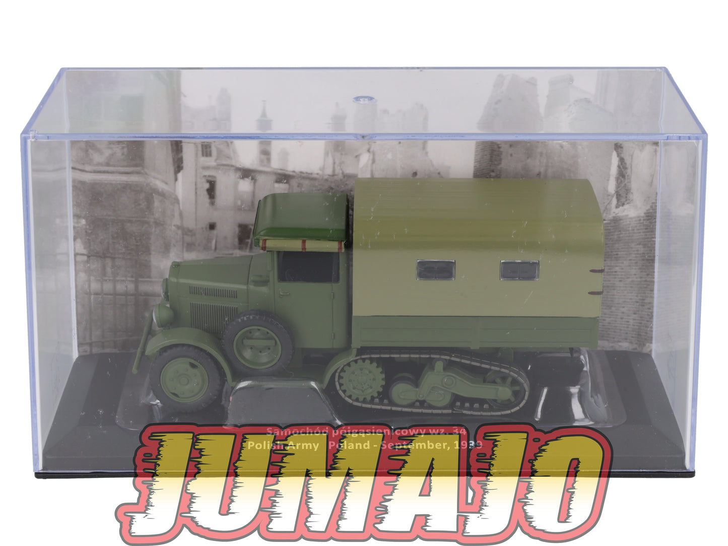 VM100 Voiture 1/43 IXO Altaya Militaires Samochód półgąsienicowy wz. 34 Pologne 1939
