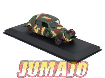 VM101 Voiture 1/43 IXO Altaya Militaires CITROEN Traction Avant 11 BL France 1940