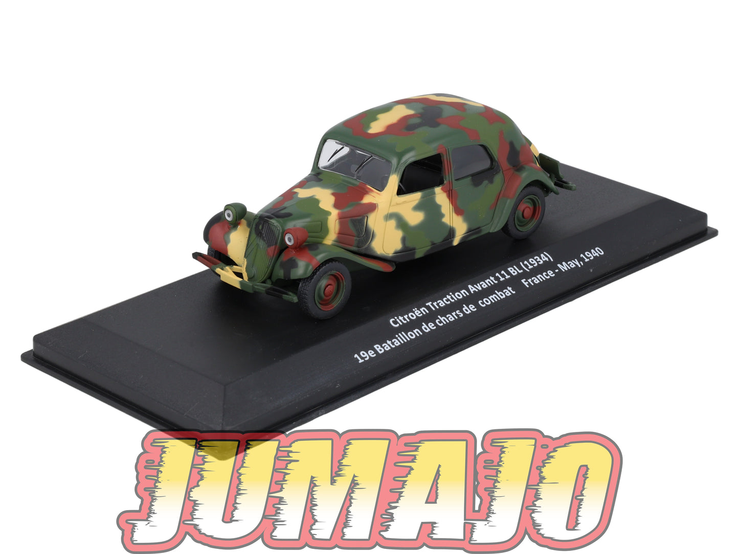 VM101 Voiture 1/43 IXO Altaya Militaires CITROEN Traction Avant 11 BL France 1940