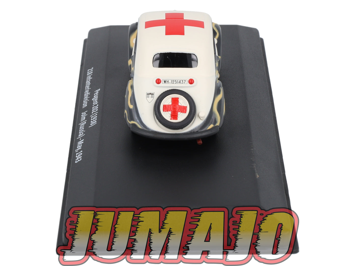 VM102 Voiture 1/43 IXO Altaya Militaires PEUGEOT 202 Croix Rouge Russie 1943