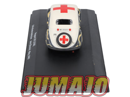 VM102 Voiture 1/43 IXO Altaya Militaires PEUGEOT 202 Croix Rouge Russie 1943