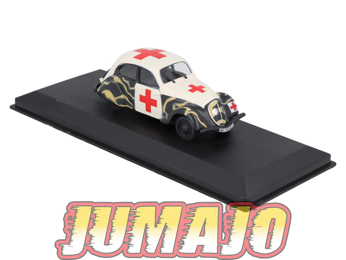 VM102 Voiture 1/43 IXO Altaya Militaires PEUGEOT 202 Croix Rouge Russie 1943