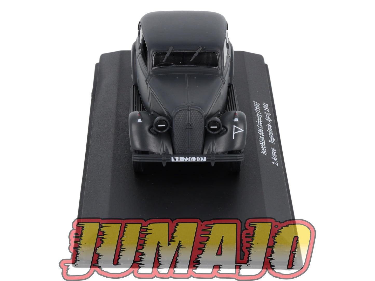 VM103 Voiture 1/43 IXO Altaya Militaires HOTCHKISS 686 Cabourg Yougoslavie 1941