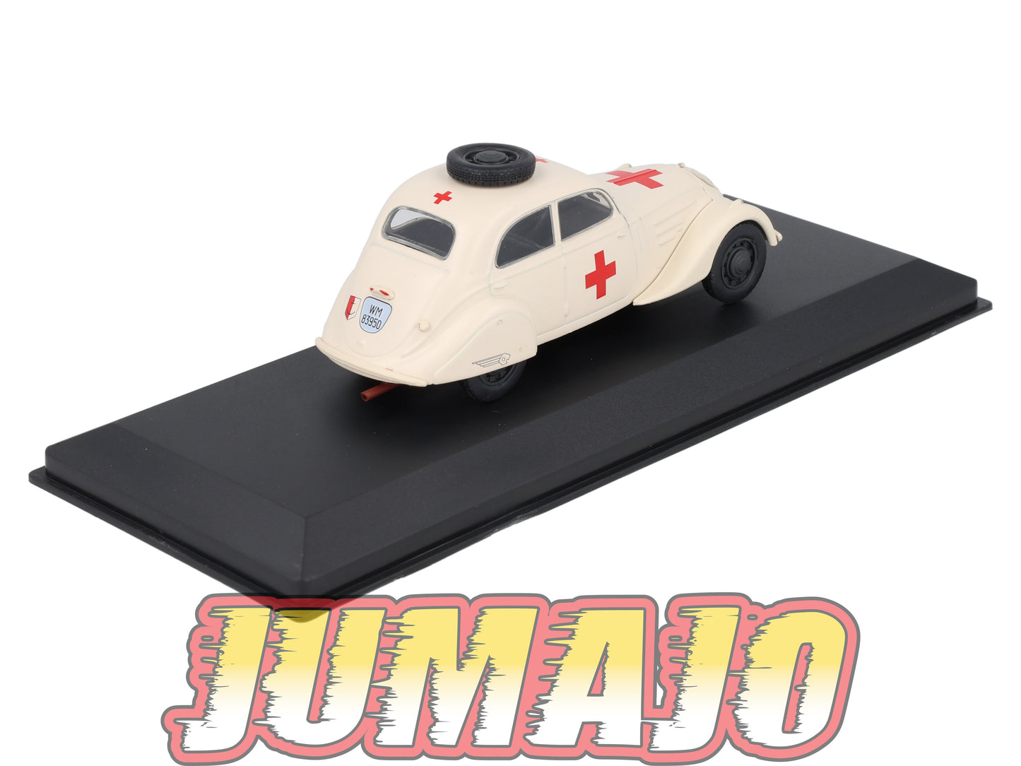 VM104 Voiture 1/43 IXO Altaya Militaires PEUGEOT 402B Légère Croix Rouge Allemagne 1942