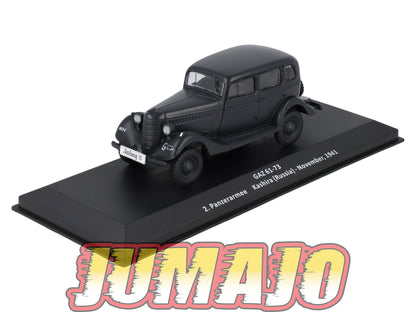 VM107 Voiture 1/43 IXO Altaya Militaire : GAZ 61-73 RUSSIE 1941