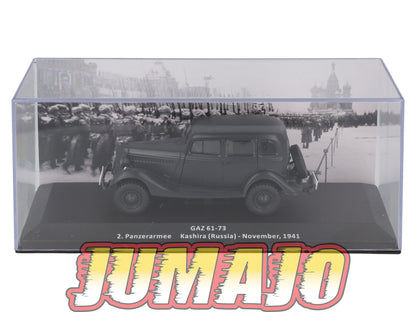 VM107 Voiture 1/43 IXO Altaya Militaire : GAZ 61-73 RUSSIE 1941