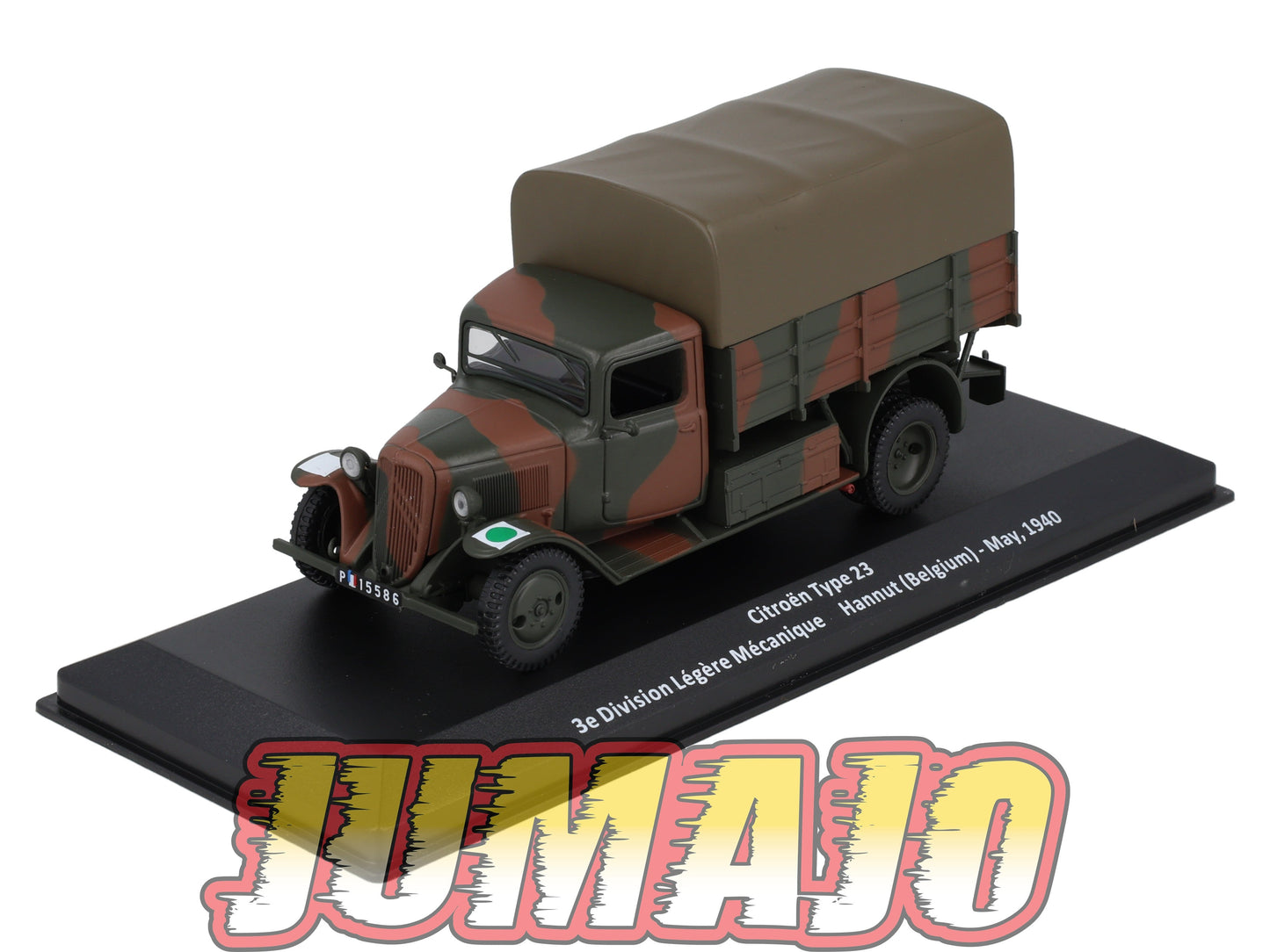 VM109 Voiture 1/43 IXO Altaya Militaire : CITROËN TYPE 23 BELGIQUE 1940