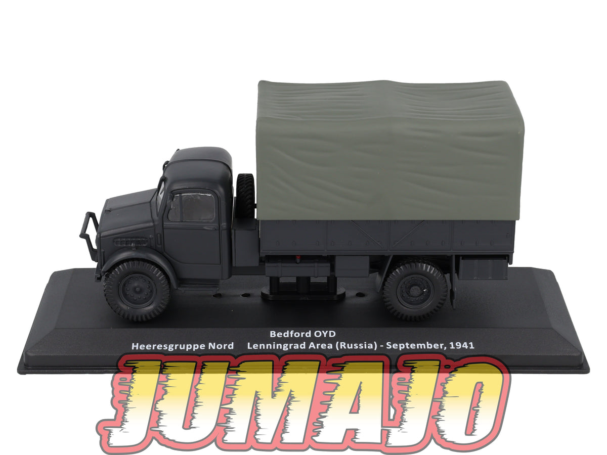 VM110 Voiture 1/43 IXO Altaya Militaire Bedford OYD Heeresgruppe Nord Russie 1941