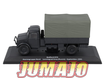VM110 Voiture 1/43 IXO Altaya Militaire Bedford OYD Heeresgruppe Nord Russie 1941