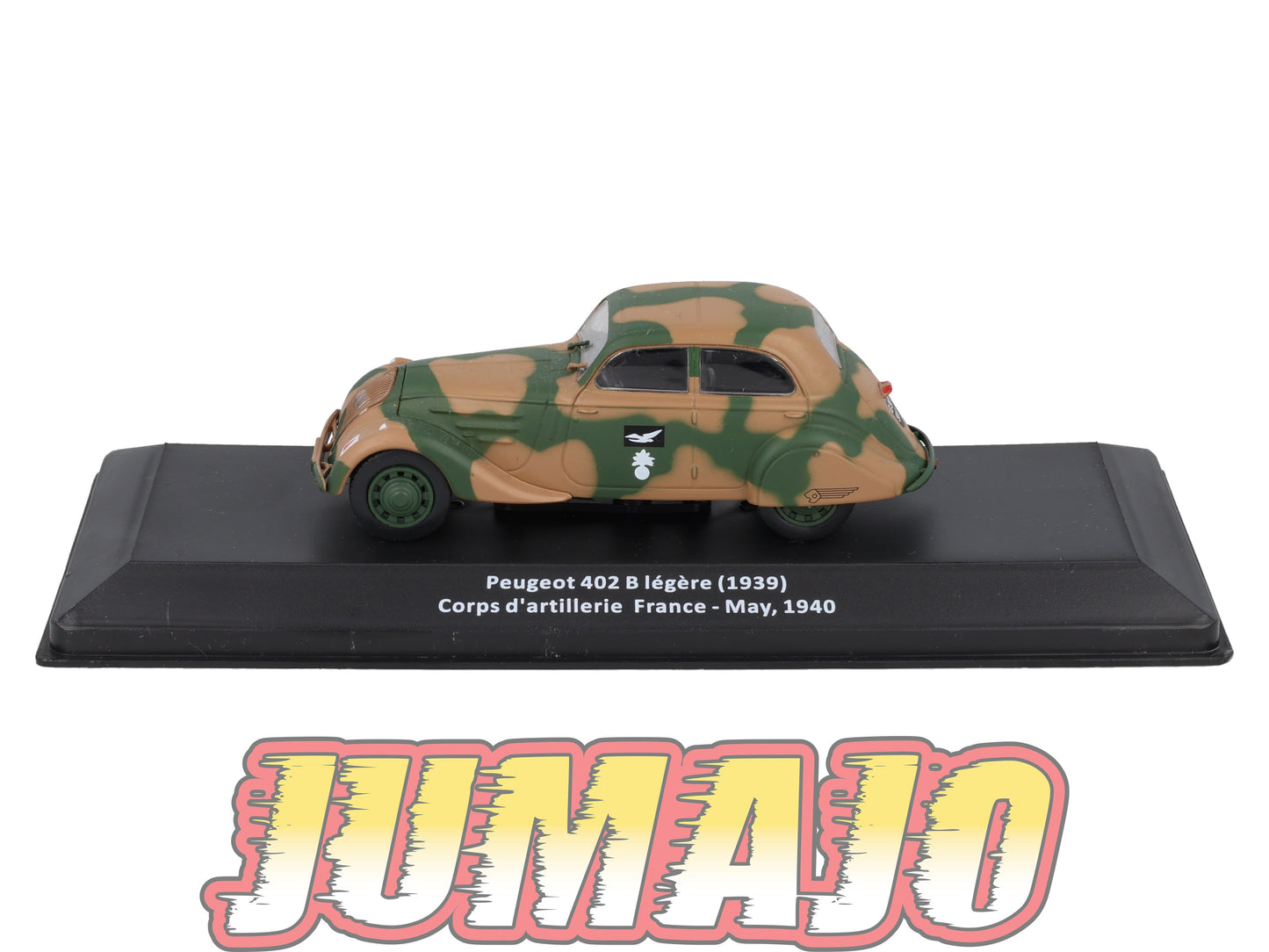 VM14 Voiture 1/43 IXO Altaya Militaires PEUGEOT 402 B Legere France 1940