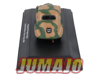 VM14 Voiture 1/43 IXO Altaya Militaires PEUGEOT 402 B Legere France 1940