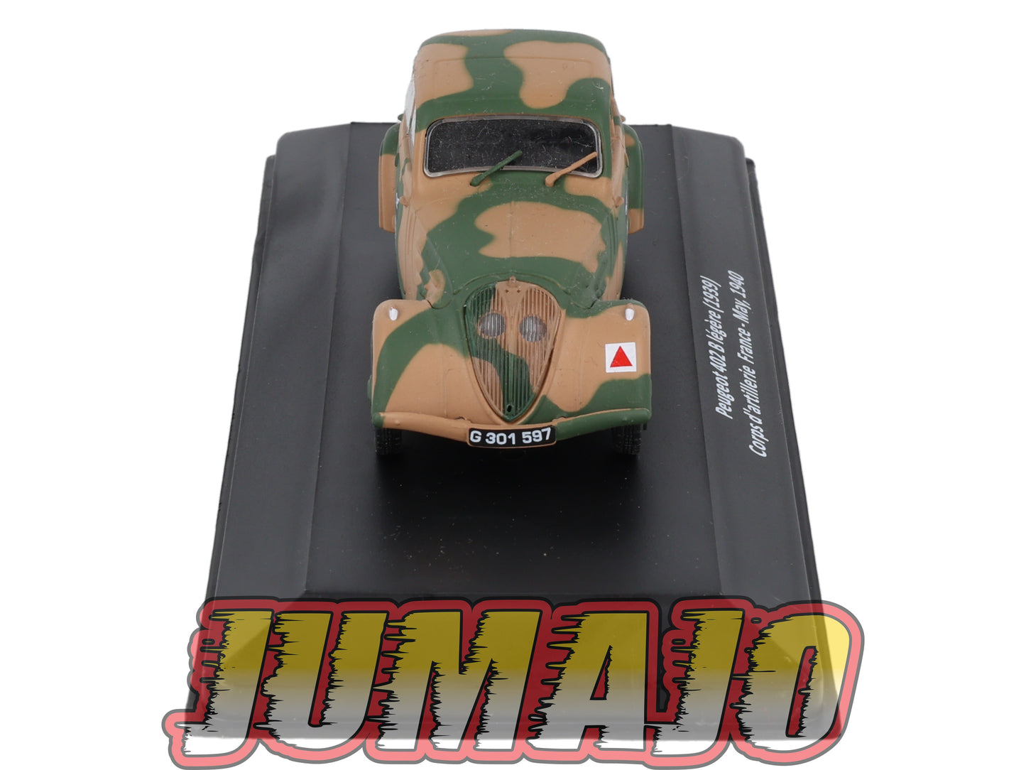 VM14 Voiture 1/43 IXO Altaya Militaires PEUGEOT 402 B Legere France 1940
