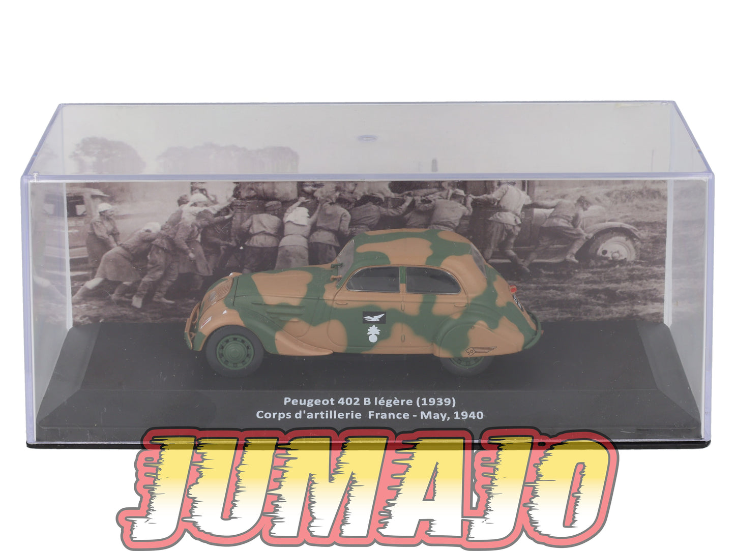VM14 Voiture 1/43 IXO Altaya Militaires PEUGEOT 402 B Legere France 1940
