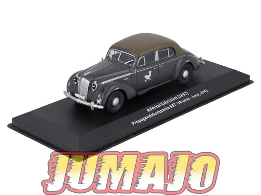 VM15 Voiture 1/43 IXO Altaya Militaires ADMIRAL Kabriolett Ukraine 1941