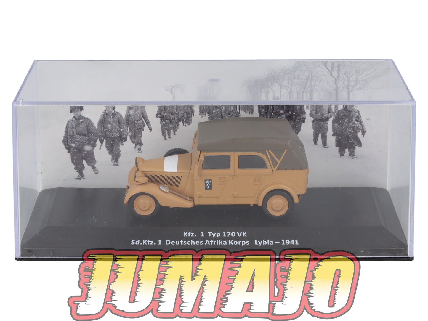 VM16 Voiture 1/43 IXO Altaya Militaires KFZ 1 Typ 170 VK Libye 1941