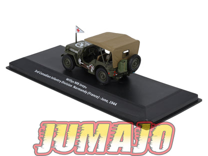 VM17 Voiture 1/43 IXO Altaya Militaire WILLYS MB Jeep France 1944