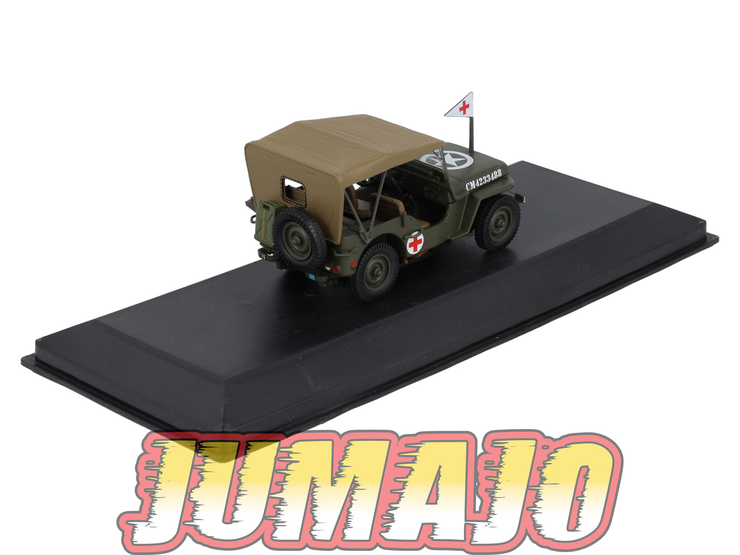 VM17 Voiture 1/43 IXO Altaya Militaire WILLYS MB Jeep France 1944