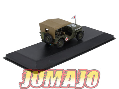 VM17 Voiture 1/43 IXO Altaya Militaire WILLYS MB Jeep France 1944