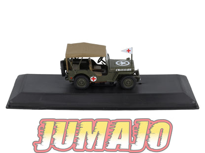 VM17 Voiture 1/43 IXO Altaya Militaire WILLYS MB Jeep France 1944