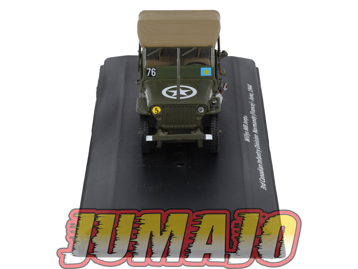 VM17 Voiture 1/43 IXO Altaya Militaire WILLYS MB Jeep France 1944