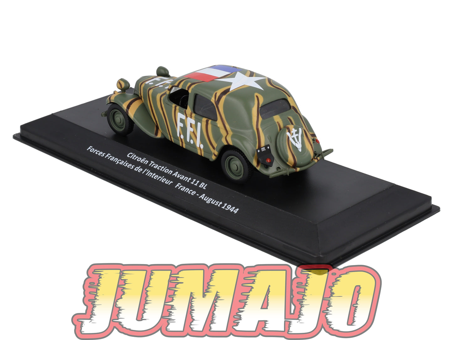 VM1 Voitures Militaires 1/43 ALTAYA WW2 : CITROËN TRACTION Avant 11 BL F.F.I. 1944