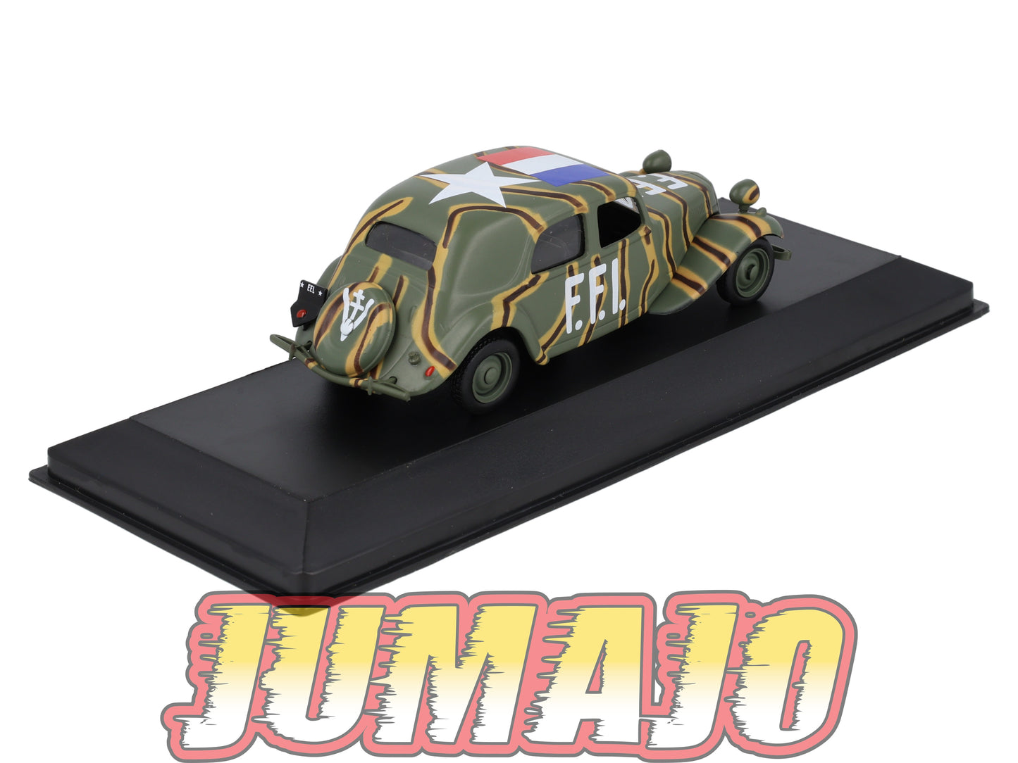 VM1 Voitures Militaires 1/43 ALTAYA WW2 : CITROËN TRACTION Avant 11 BL F.F.I. 1944
