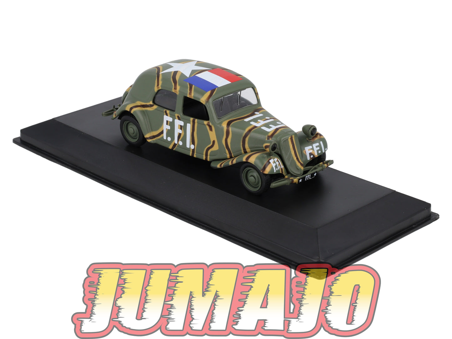 VM1 Voitures Militaires 1/43 ALTAYA WW2 : CITROËN TRACTION Avant 11 BL F.F.I. 1944