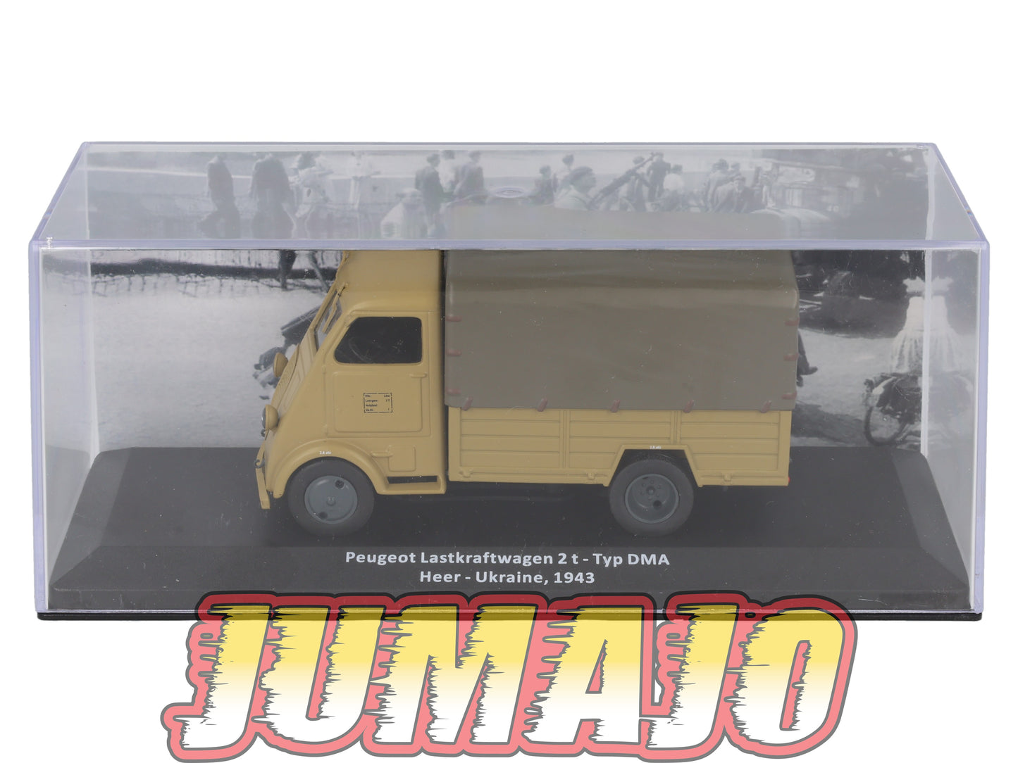 VM23 Voiture 1/43 IXO Altaya Militaires PEUGEOT Lastkraftwagen 2 T Typ DMA Ukraine 1943