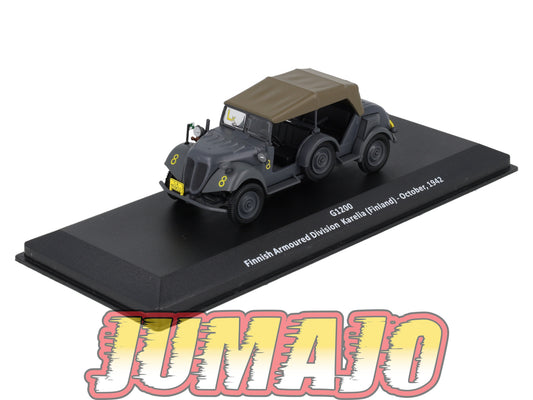 VM24 Voiture 1/43 IXO Altaya Militaires G1200 Finlande 1942