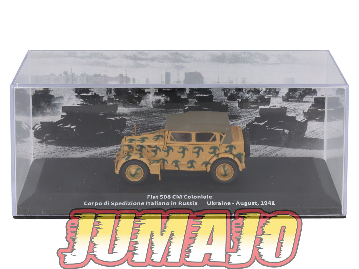 VM25 Voiture 1/43 IXO Altaya Militaire FIAT 508 CM Coloniale Ukraine 1941