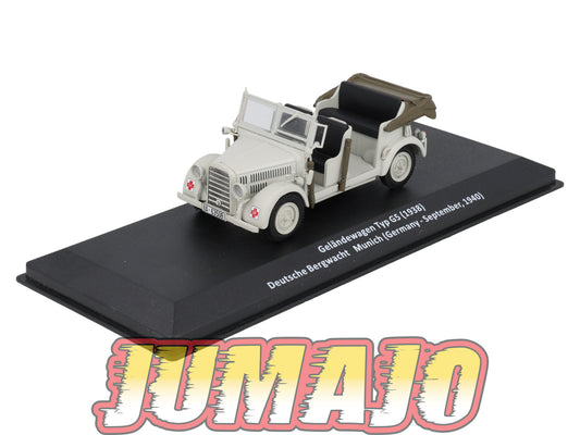 VM28 Voiture 1/43 IXO Altaya Militaires GELANDEWAGEN Typ G5 Allemagne 1940