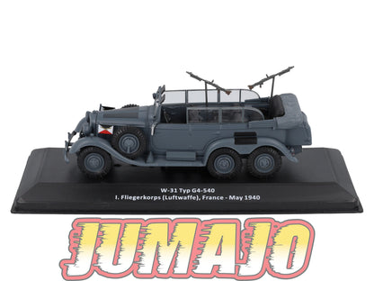 VM2 Voiture 1/43 IXO Altaya Militaire W-31 TYP G4 540 France 1940