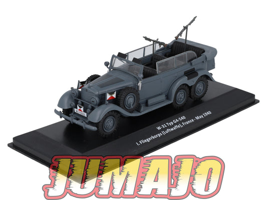 VM2 Voiture 1/43 IXO Altaya Militaires W-31 TYP G4 540 France 1940