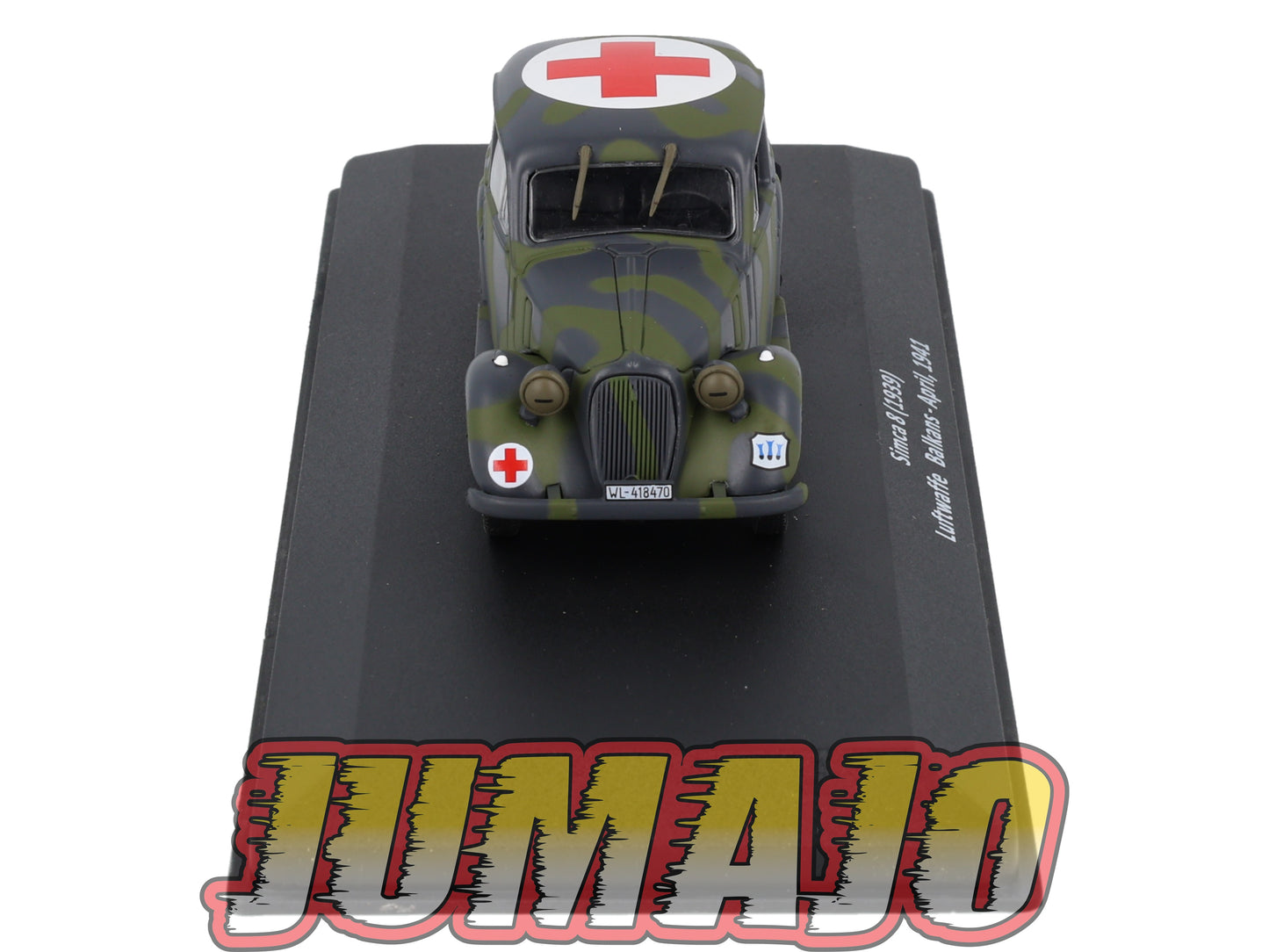 VM32 Voiture 1/43 IXO Altaya Militaire SIMCA 8 Balkans 1941